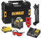 DeWalt Linienlaser (2x 360°, Laserdiode rot, 635 Nm, Laserklasse 2, Lasersichtbarkeit bis 20 m, inkl. 1x 10,8 Volt Akku, Ladegerät, Wandhalterung, Zieltafel, Laserbrille und Transportkoffer), Schwarz/Gelb/Grün