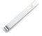 HONEY BEAR 5.4cm Herren Briefe Initialen Krawattennadel Krawattenklammer für Normale Krawatte Edelstahl Tie Clip，Gebürstetes Silber (M)