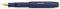 Kaweco CLASSIC SPORT Füllhalter Navy mit vergoldeter Edelstahlfeder und Iridiumspitze für Tintenpatronen I Füllfederhalter 13 cm I Füller in Blau I Federbreite: F (Fein)