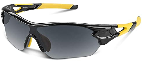 BEACOOL Polarized Sports Sunglasses for Men Women Youth TAC Glasses UV400 Protection Cycling Running Driving Fishing Golf Motorcycle Baseball