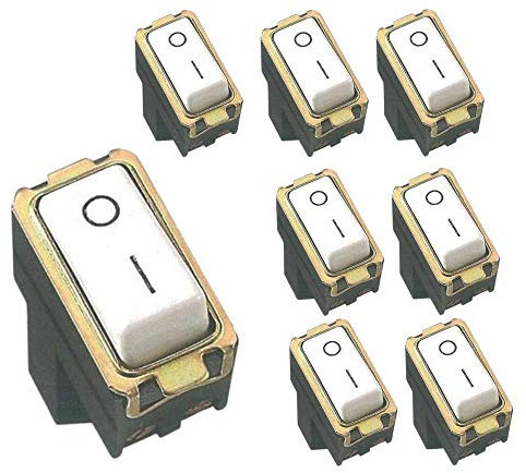 Interruttore Bipolare 2P 16A Tipo Magic In Confezione Da 8 Interruttori