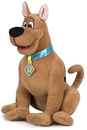 Play by Play Scooby DOO Plüsch 30 cm / 11'80'' Superweiche Qualität (Mod. 760018963), Scooby DOO mit Offenem Mund, One Size