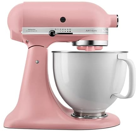 KitchenAid Édition limitée rose et blanc