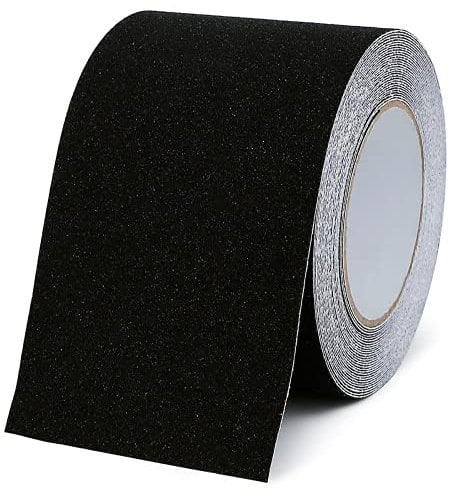 SZFY-TAIOW Anti-Slip Tape - Frosted Aluminium Oxide Friction Tape, 10CMx10M Waterproof, Indoor/Outdoor Stair Safety (4 x 33ft)