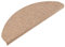 vidaXL Stufenmatten 15 STK., Treppenmatten für Treppenstufen, Treppenteppich Selbstklebend, Treppenstufenmatte Treppenschutz, 65x22,5x3,5cm Beige