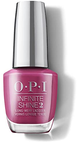 OPI Jewel Be Bold Christmas Collection – Infinite Shine Nagellack Feelin' Berry Glam – für einen Gel Nägel Look mit bis zu 11 Tagen Halt – mit extra breitem ProWide Pinsel