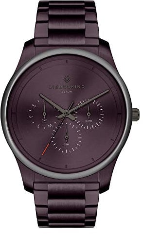 Liebeskind Berlin Damen Analog Quarz Uhr mit Edelstahl Armband LT-0359-MM