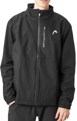 HEAD Coach Jacket Men Gr. M Trainerjacke Trainingsjacke Herren - Schwarz