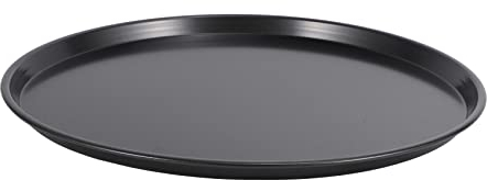Lodokdre Bandeja para pizza de 13 pulgadas con revestimiento duro para microondas, cocina de comercial, bandeja redonda para hornear pasteles