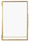 Metall Bilderrahmen, Gold Metallrahmen, 10x15 cm Fotorahmen Retro Vintage Schwebender Bilderrahmen Geometrischer Tisch Halter Desktop Streifen Fotorahmenhalterung für Fotowand Bildergalerie