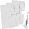 GFRED Steam Mop Replacement Pads for Shark Mops S3500 Series S3501 S3601 S3550 S3901 SE450 S3801CO S3601D S2901 S2902 Pocket Floor Cleaning Microfiber Reusable Pads,3 Pack