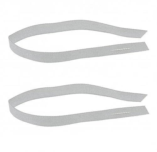 cyclingcolors 2x Sangle d'attache tablier de volet roulant 20 x 450mm réglable ajustable en polyester tissé gris universelle Volet Fenêtre Store Manette
