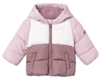 Name IT Unisex Baby NBNMAPLE Jacket Block Jacke, Mauve Shadows, 68