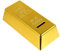 Xafrstyu Gold Bar Spardose, Spardose Goldbarren, Kunststoff Gold Bullion Piggy Bank für Kinder Kinder Geburtstags-Geschenke (1)