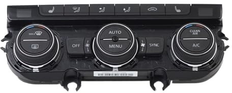 Climatronic Air Condition Control Switch Panel AC Sitzheizung kompatibel for Passat B8 51G 907 044 K 51G907044 K