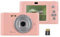 Andoer Cámara digital de 1080P, cámara de video digital de 50 MP, lente dual, pantalla de 2.4 pulgadas, zoom digital 8X, batería flash integrada con tarjeta TF de 32 GB, regalo de festival de