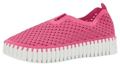 Ilse Jacobsen HORNBAEK Damen Tulip 3373 Plateau | Slip-On | Low-Top, Rose Violet, 41 EU