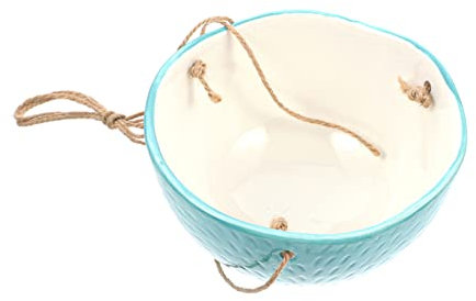 CIYODO Hängender Faultier Blumentopf Keramik Kleiner Sukkulenten Topf für und Außen Dekorative Pflanzer für Terrarien und Pflanzenregale