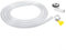 Feegow Air Conditioner Drain Hose 15mm ID 10ft with Clamp for AC Units Washing Machine, Portable Air Conditioner Hose AC Hose Exhaust Hose
