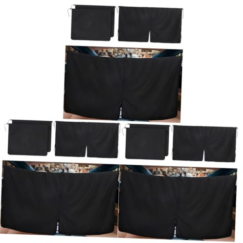 iplusmile 3juegos Cortinas De Privacidad para Coche De Cortinas Divisorias para Asientos Traseros y Ventanas Laterales Protección Solar y UV De Resistente Instalación para