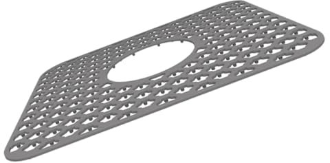 Tofficu Alfombrilla De Silicona para Fregadero De Inoxidable Resistente y De Limpiar