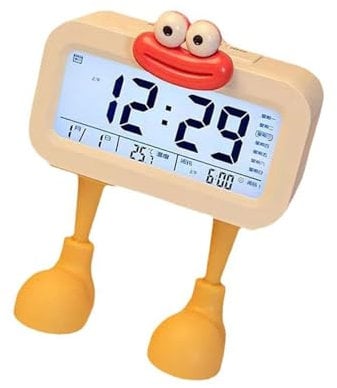 pumpumlia Kreativer Cartoon-Würstchenwecker, lustige Designs, batteriebetrieben, für Schlafzimmer und Büro, Dekoration, Zeitmanagement