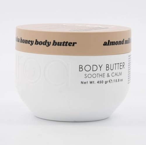 Almond Milk & Manuka Honey Body Butter, Soothe & Calm Australian Owned 450ml