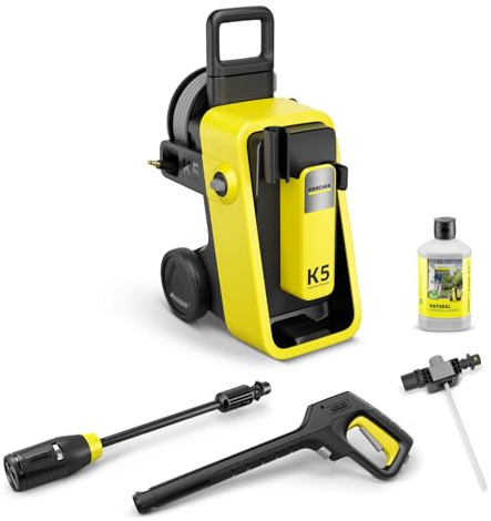 Kärcher K 5 Comfort Premium High-Pressure Washer, max 145 bar | Flow rate: 500 l/h, coverage: 40 m²/h, weight: 19.2 kg, flexible high-pressure hose, eco!Booster