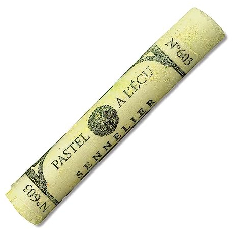 SENNELIER Extra-Soft French Pastel for Professional Artists, Lemon Yellow 603