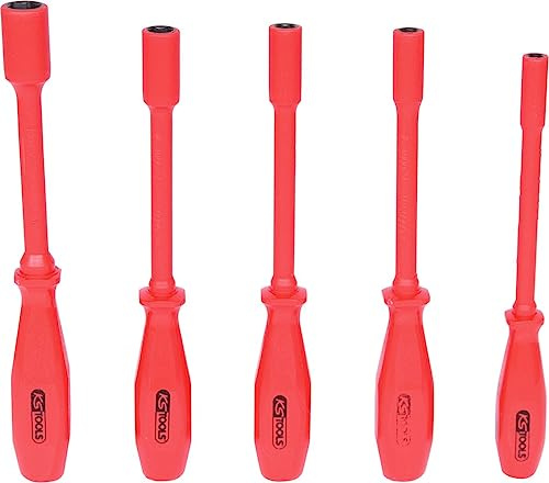 KS Tools 117.1255 Isolierter Stecknuss-Schraubendreher-Satz, 6-kant, 5-tlg.