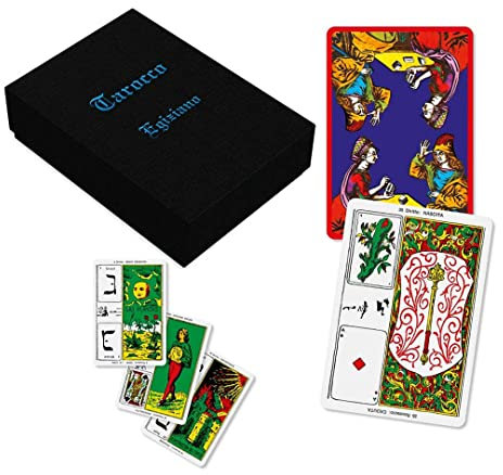 Dal Negro 40010 - Cartas de Tarot egípcio, de Stuart R. Kaplan [Importado]