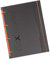flexiNotes NOTIZBUCH A5, Typ: fN Black, Orange, 75 Blatt kariert - Ring S