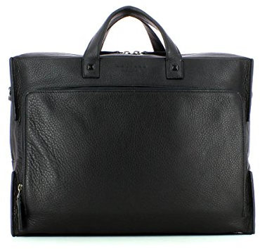 Piquadro CA3809W72/N Cartella Collezione Sirio, Pelle, Nero, 40 cm