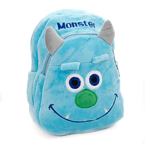 Lantelme Kinderrucksack Monster für Kleinkinder 1-4 Jahre Leicht ergonomisch verstellbare Gurte 2 Fächer | Für Kita Ausflüge und Reise Jungen und Mädchen | praktischer Rucksack als Kinder Geschenk