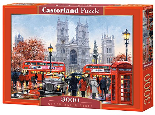 Castorland C-300440-2 - Puzzle Westminster Abbey, 3000 Teile