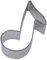 Music Note Cookie Cutter 3