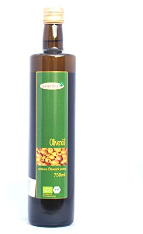 Bio-Olivenöl aus Kreta, 750 ml natives Speiseöl, extra vergine