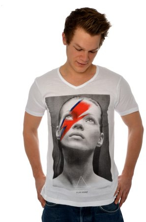 Eleven Paris Herren T-Shirt, All over Druck Katos M EP1486, Gr. 44 (S), Weiß (M99 WHITE)