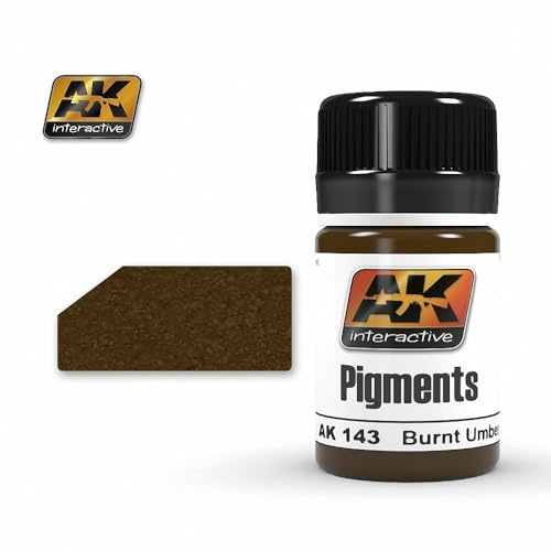 AK Interactive Pigments Burnt Umber