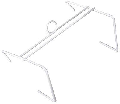 100x Ratiomed Urinbeutelhalter aus Draht, Halter, Bettbefestigung, eckiger Bügel