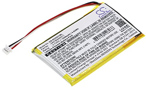 CS-ECH311BL Akku 1250mAh Kompatibel mit [ELCA] Alpi, EVO, Mago-EVO, MITO-Vetta, Radiocontrol, Vetta Ersetzt 0401BA000311