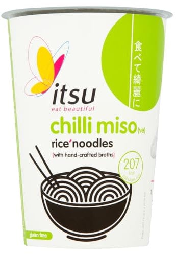 Itsu Chilli Miso Rice Noodles, 63g