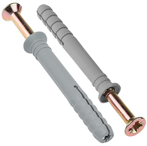 Pack of 25, M6 x 60mm FIX & Fasten Nylon Hammer FIXINGS Screws CSK HAMMERFIX