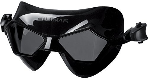 SALVIMAR Jeko Goggle, Black-Moked, Adult