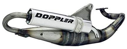 pot scooter de doppler s3r compatible avec nitro/aerox/mach g/jog r/ovetto/neos silencieux alu