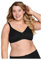 Naturana Women's Soft Cup Bra, Black, 36DD