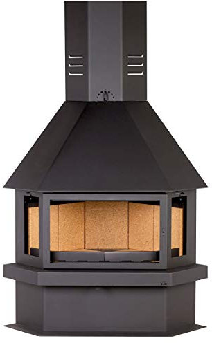 CHIMENEA METALICA LACUNZA MODELO 300R