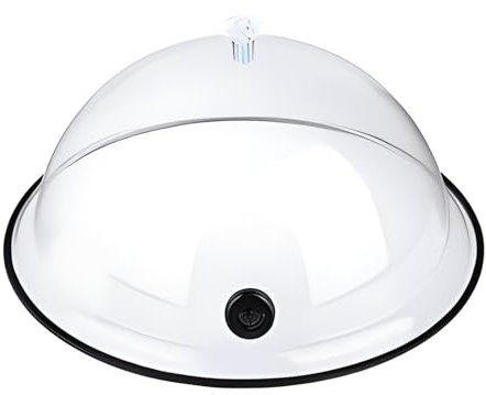 Tragbare Räucherpistole 25,4 cm Kuppelabdeckung für Teller, Schüsseln und Gläser