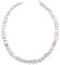 Secret & You Damen Perlenkette Süßwasser Zuchtperle Barock Keshi Barocke Keshiperlen 9-10mm - 925 Sterling Silber - 43 cm lang