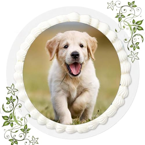 Fondant Tortenaufleger Tortenbild Geburtstag Hunde AMA 10